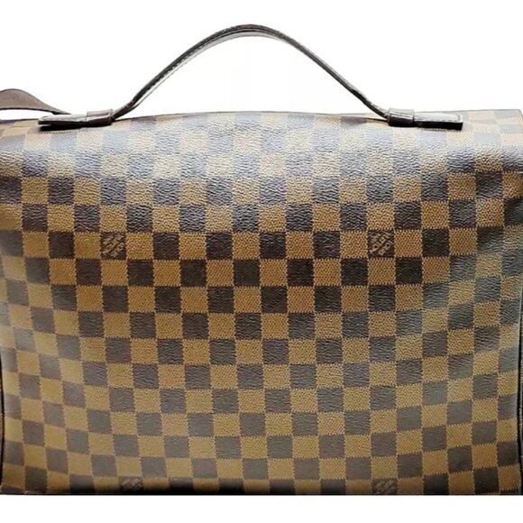 ⭐️EUC Louis Vuitton Broadway Ebene Brown Damier Messenger Bag - Picture 14 of 14